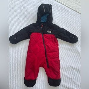 Boys North Face ThermoBall One-Piece snowsuit 12m